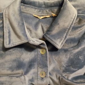 Velvet/Velour Top Button Down top 🧾📷